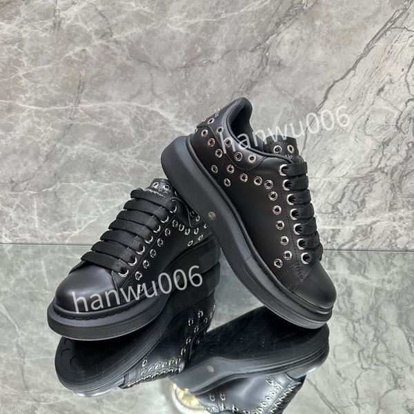 

mens designer casual shoes women leather lace-up sneaker fashion lady flat designer running trainers letters woman shoe platform men gym sne, Black