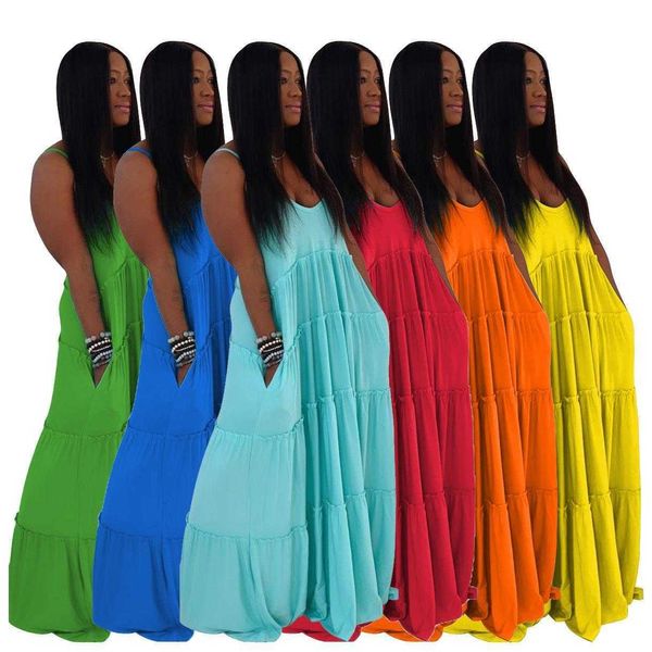 

womens dress suspender sleeveless cake spring and summer vacation, Black;gray