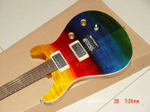 

factory china guitar reed al di meola solid body prs electric guitar in stock oem369