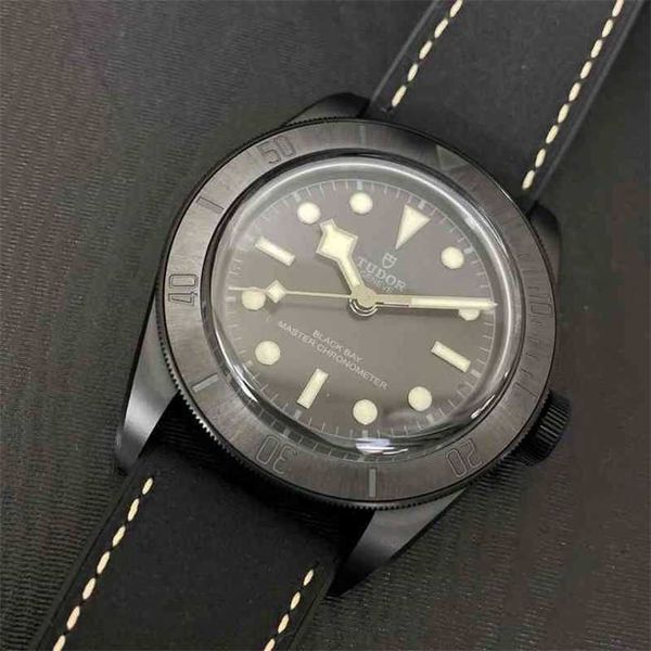 

women's watch designer dirudder biwan series ceramic 41mm automatic mechanical men's 79210 stainless steel red and blue bezel blac, Slivery;golden