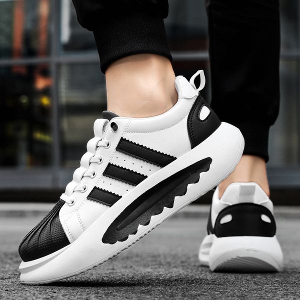 

2023 men women running shoes shell toe white green black brown mens trainers outdoor sneakers size 39-44 color17