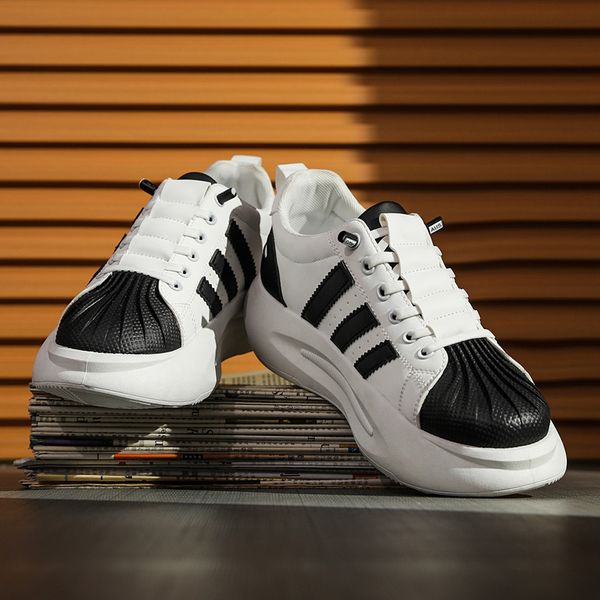 

2023 men women running shoes shell toe white green black brown mens trainers outdoor sneakers size 39-44 color36