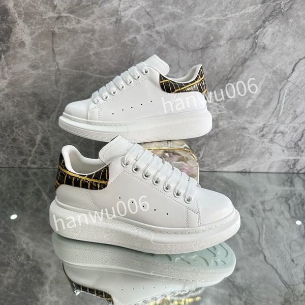 

2023new women designer sneakers mens shoes print check trainer platform trainers striped sneaker suede shoes, Black