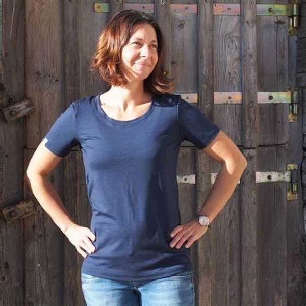 

women's t-shirt women's merino wool t-shirt short sleeve bed sheet down to skin base sportswear quick dry 230331, White