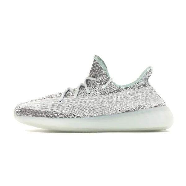 

men women running shoes yeezzys blue tint mx rock oat light mono ice cream white israfil sand taupe ash pearl sneakers no2l, Black