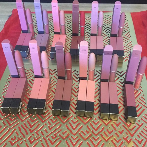 

lips makeup 12 color lustre lip gloss matte liquid lipstick natural long lasting waterproof cosmetics