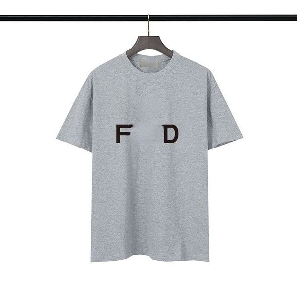 

mens t shirt designer men womens shirts fashion tshirt with letters official spring summer short sleeve man tee woman clothing fendy t shirt, White