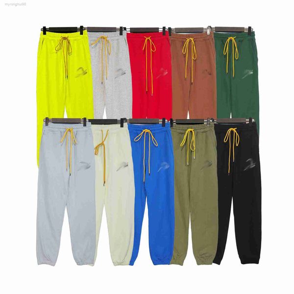 

men's pants mens streetwear sweatpants hip hop solid letter embroidery sports leggings lctj, Black