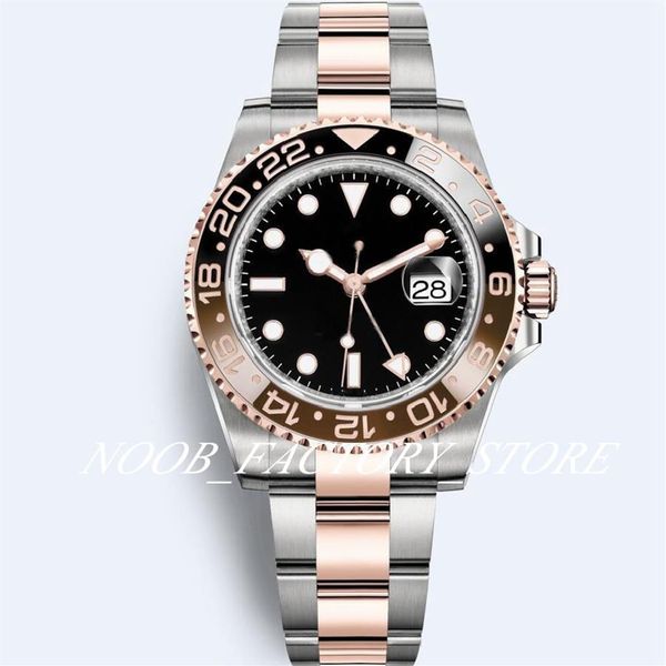 

super factory watch 15 color automatic movement stainless steel dive two-way ceramic bezel 40mm sapphire glass luminous mens watch241h, Slivery;brown