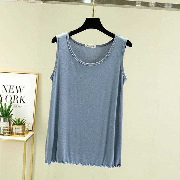 

summer modal cami vest womens inner solid color flying strap bottoming shirt, White