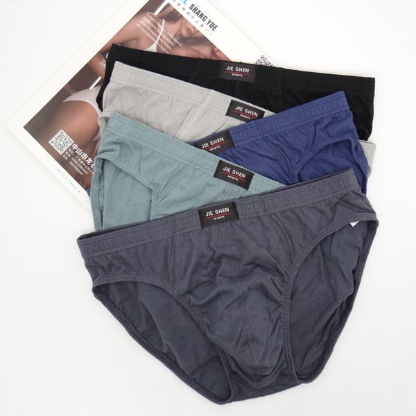 

underpants briefs plus size men's underwear pants 4xl/5xl men's breathable pants ml2 est 100% cotton sjk567890g# 230331, Black;white