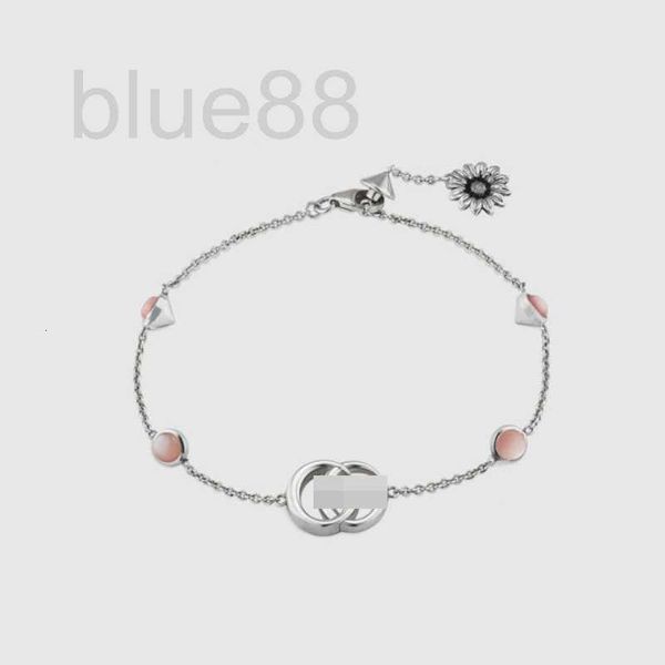 

pendant necklaces designer double bracelet 925 sterling silver fashion men's and women's old versatile uqi daisy 2kjc