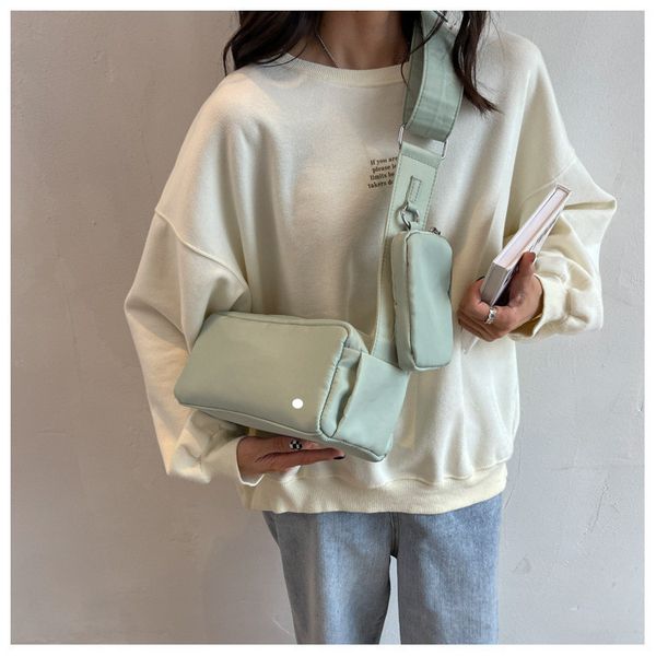 

lu outdoor bags two piece detachable wasitbag sports shoulder crossbody multi-function bag mobile phone wallet 4 colors