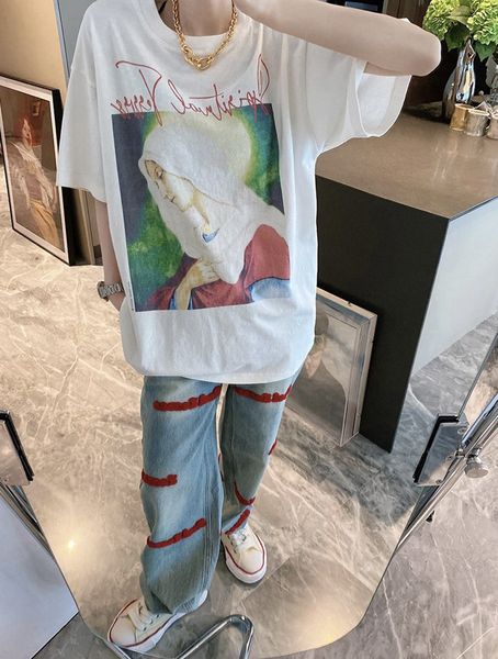 

saint washed retro michael religion streetwear graphic t shirts plus size men t-shirts men vintage acid washed oversized tee women tomboy te, White;black