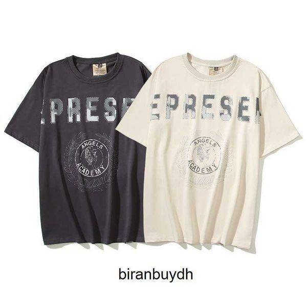 

reprasant designer men's t-shirts academy washed old short sleeve vtg high street loose small t-shirt fashion, White;black