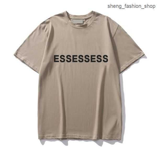 

fear of ess designert-shirt luxury tees fashion t shirts mens womens god short sleeve hip hop streetwear clothing clothes 1 1ahj god, White;black