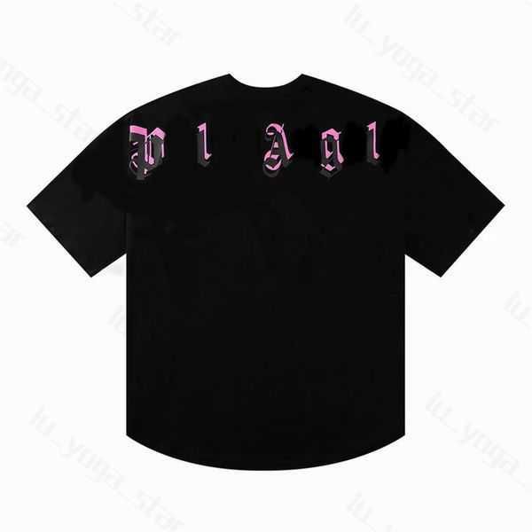 

mens t shirt angels summer womens designers shirts palms ops luxurys letter cotton shirts clothing polos short sleeve high1 quality clothes, White;black