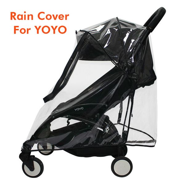 

stroller parts accessories babyzen yoyo2 for yoya yoyo 2 raincoat rain cover dust windproof 230331