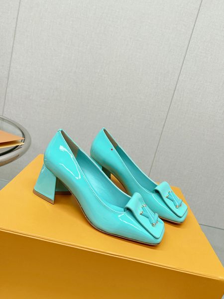 

2023 fashion dress shoes diamond decorated ring buckle flat high heels pointy crystal diamond sandals pumps blue stilettos shine toe tip ita, Black