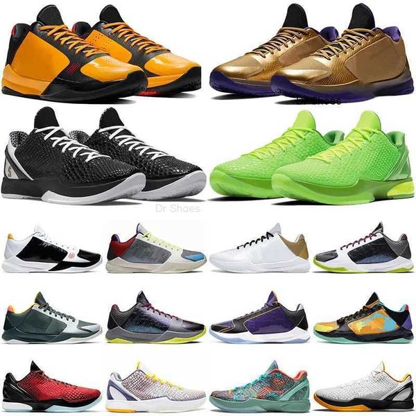

2023 mamba 6 basketball shoes men mambacita bruce lee big stage chaos 5 rings metallic gold mens trainers sports outdoor sneakers
