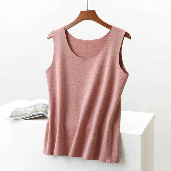 

autumn and winter womens camis double sided dralon heating warm keeping vest, White