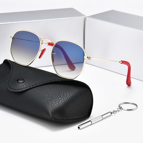 

luxury designer sunglasses mens and women round sunglasses blackout goggles uv400 glasses classic brand glasses 3548 sunglasses metal frame, White;black