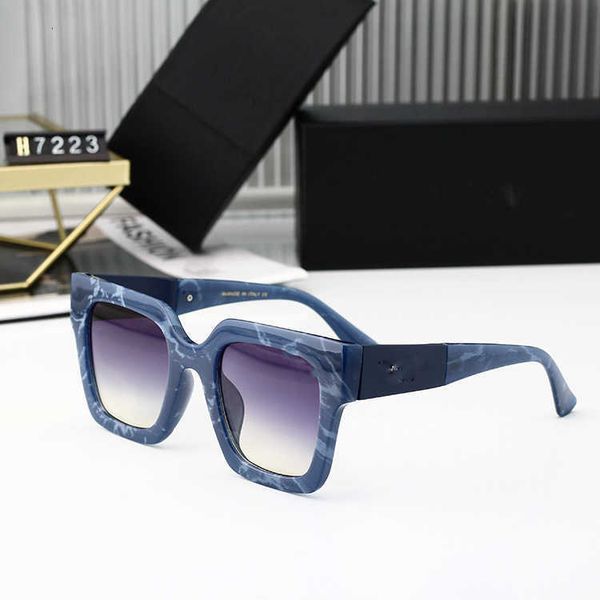 

triangular p letter designer sunglasses new box men's and women's fashion wide leg premium sense glasses cool, White;black