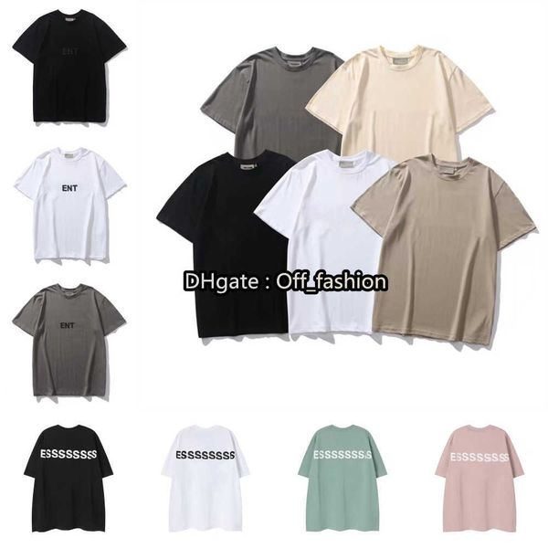

ess fashion tshirts crew neck casual t-shirts men women leisure style summer short sleeve letter shirts s m  xl 4kzv, White;black