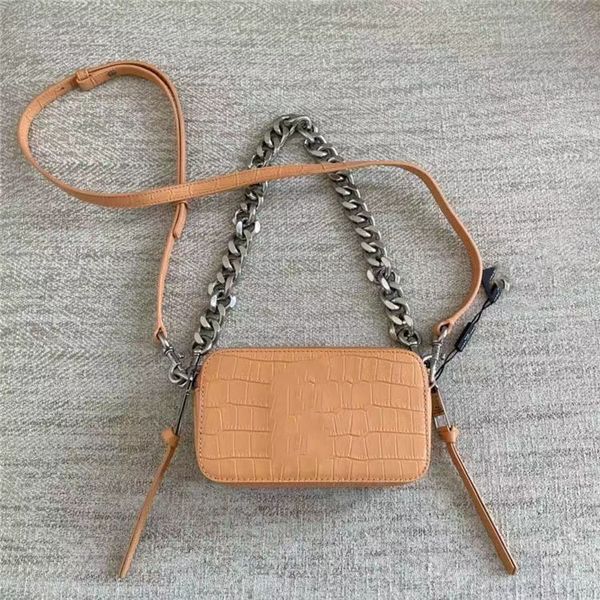 

designers bag women crossbody camera bag leather double zip color matching casual wide strap shoulder bags