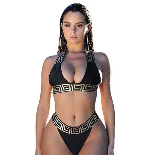 

designer bikini swimsuit womens swimwear designers luxury swimwear bandage swimsuit bikini set women crop bikinis mujer separate fused swimm, Black