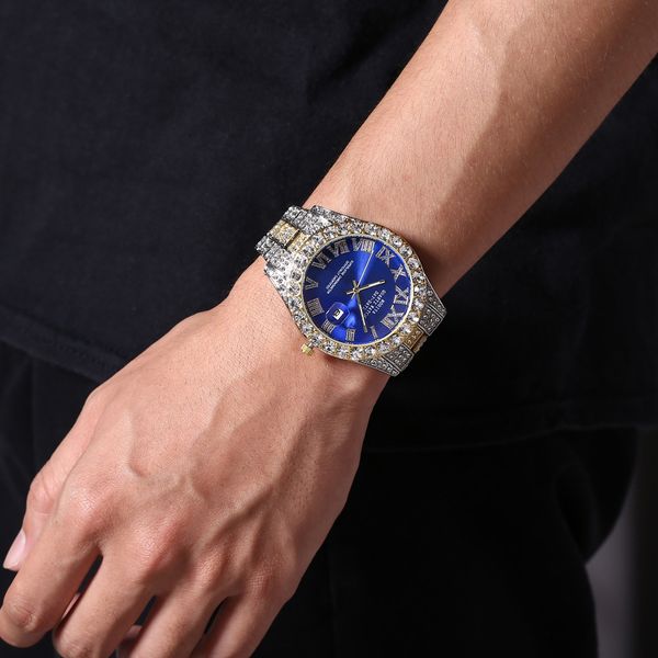 

high-quality mens classic style 41mm full stainless steel strap automatic mechanical watches wristwatches super luminous bracelet, Slivery;brown