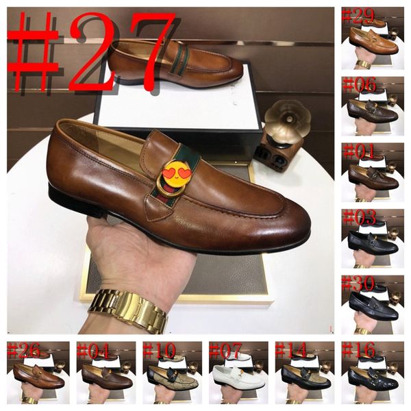 

leather shoes lace up casual shoes luxury dress shoe brogue shoes spring ankle boots vintage classic male casual, Black
