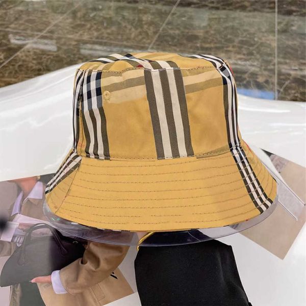

luxurys fashion fisherman hat designers brand bucket hat stripe classic style color pattern sunshade windproof leisure party gift for lovers, Blue;gray