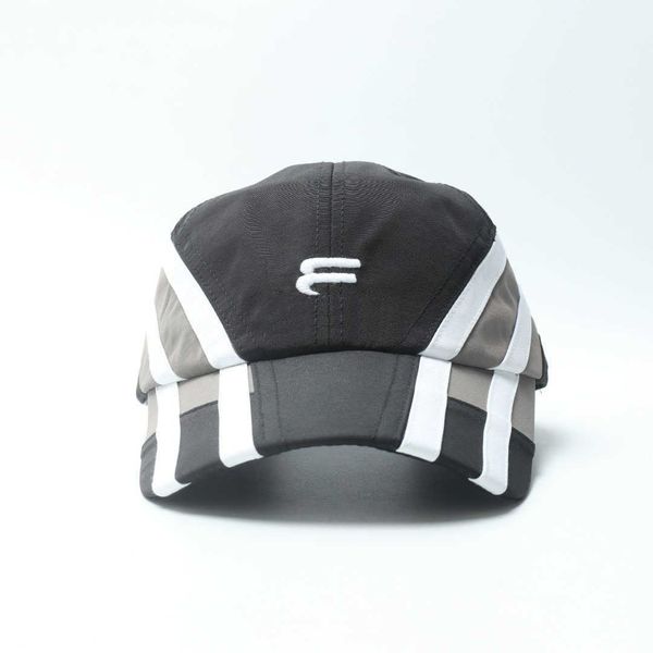 

environmental friendly wave embroidered baseball cap duck tongue cap, Blue;gray