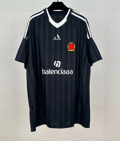 

men's plus tees & polos round neck embroidered and printed polar style summer wear with street pure cotton 2s2rf, Black;brown