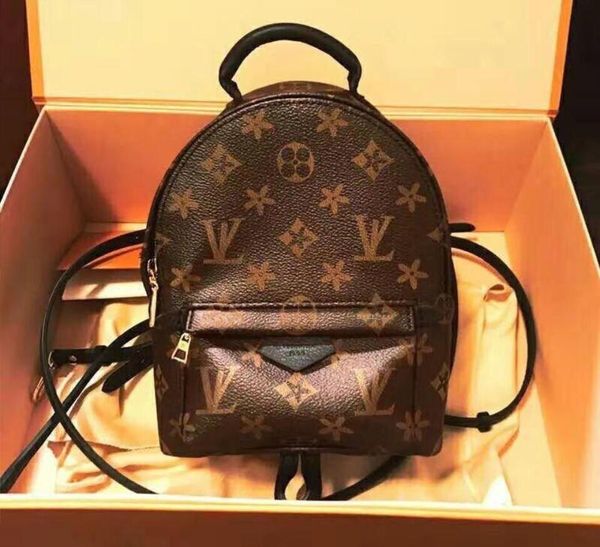 

fashion europe genuine leather palm springs women bag famous designers handbags backpack women's shoulder bag chain louise purse vutton