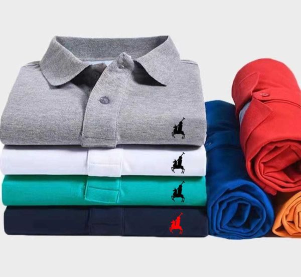 

summer men luxury brand business lapel polo shirt casual short sleeve embroidered slim fit t-shirt s-6xl male 2023 tee horse riding designer, White;black