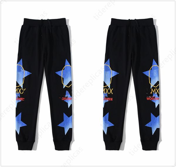 

mens designer pants cargo pants camo joggers sweatpants cargos graffiti print sweatpant jogger pantalon cargo high street hip hop couples sh, Black