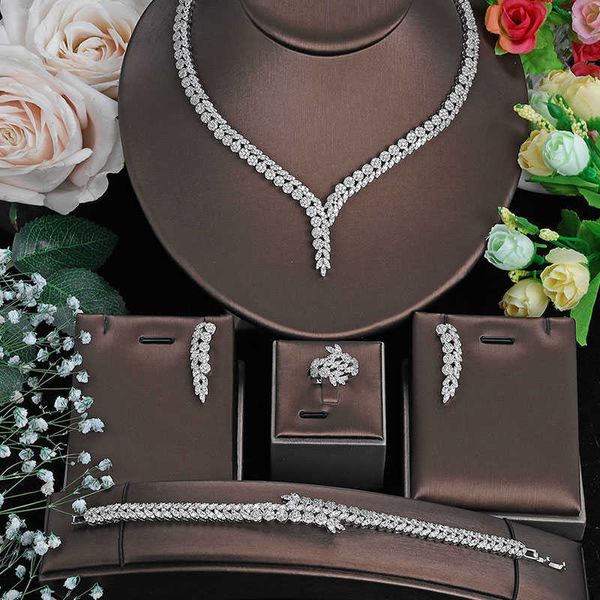 

link, chain selling brand new fashion luxury sparkling cubic zirconia wedding jewelry bridal jewelry set, Black