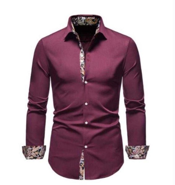 

shirt slim collar burberies shirts for men burbreries long sleeve turn-down plaid white button up patchwork dress formal business office cam, White;black