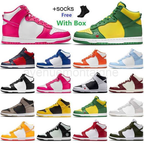 

casual shoes mens trainers sneakers high black white vast grey pink midnight navy varsity purple maize laser blue designer dunksb unc dunks