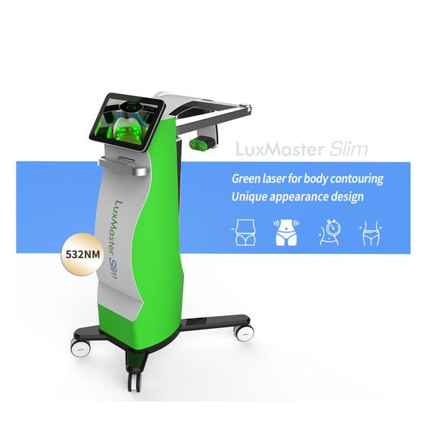 

emerald laser 532nm green light lipo cold lllt physiotherapy fat burning machine