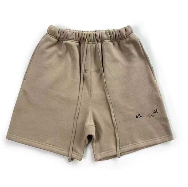 

mens womens 2023designer essentail shorts clothing apparel essen cotton sports fashion short street style tide knee length essent, White;black