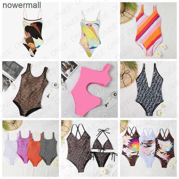 

women's swimwear designer f fashion swimsuit girls bathing suit textile summer beach bikinis set one-piece swim clothing swimming, White;black