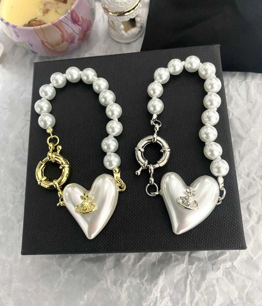 

french fashion love saturn pendant collar chain women's new network red ot buckle neckchain temperament sweet necklace, Golden;silver