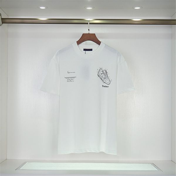 

men's t-shirts summer men's t -shirt women's designer print tees tees fashion person t -shirt quality cotton casual short -sl, White;black
