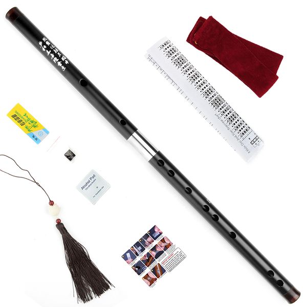 

black plugable vertical metal chinese xiao flute 8 holes a bb c g key mirror effect inner short xiao no crack no mildew