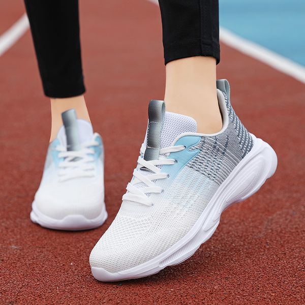 

womens vulcanized walking running shoes casual lightweight tennis workout sports breathable mixed colors sneakers, Black