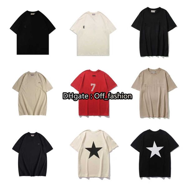 

tees ess t shirts mens t-shirts women designer cottons man s casual shirt luxurys clothing street shorts sleeve clothes 3qlk, White;black