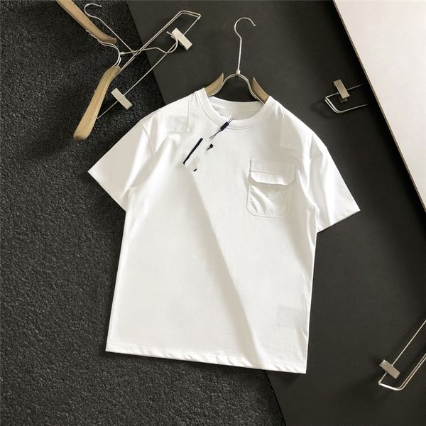 

men's t-shirts fashion men's t-shirt 2023 pradity new cotton soft anti-wrinkle retro decorative printing letters casual student lo, White;black